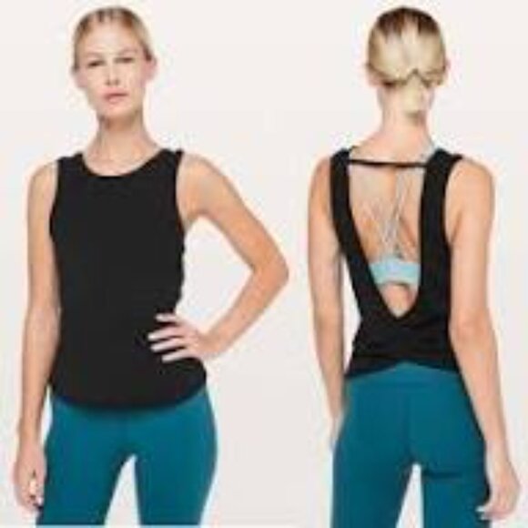 Lululemon Deep Stretch Tank in Black - Picture 9 of 10